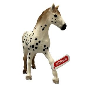 Schleich Knabstrupper Stallion Horse White Spotted 13889 Realistic Figurine new